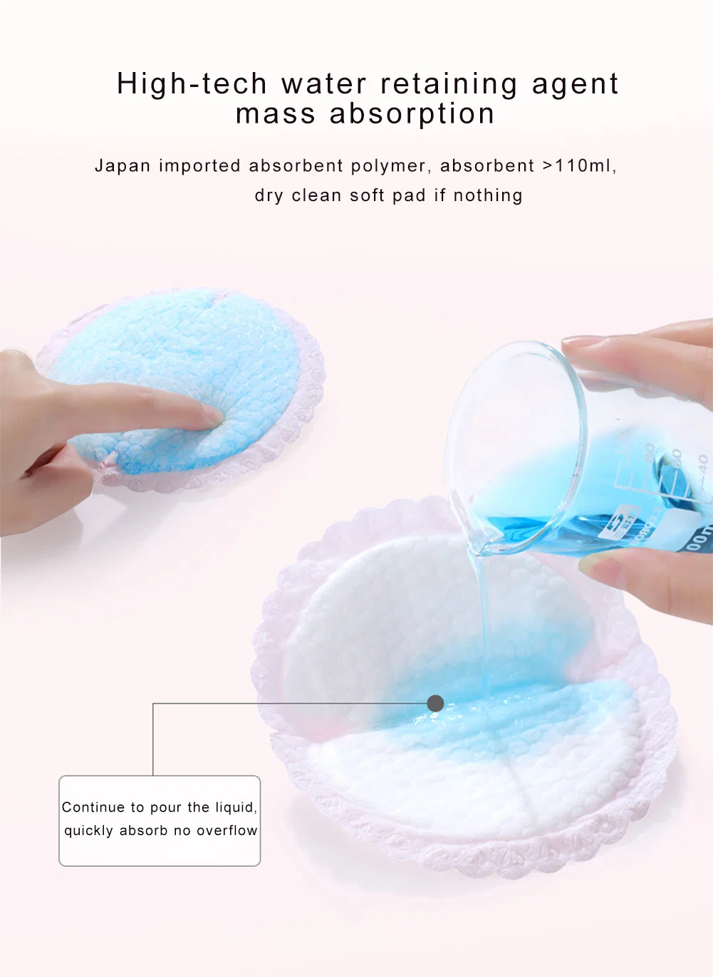 Factory OEM Breast Feeding Pads Best Selling Nursing Pads Disposable Breast Pads