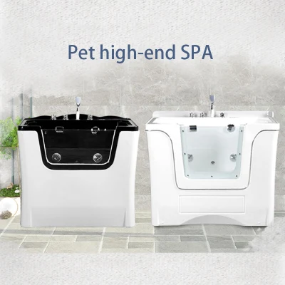 Piscina de banho de aço inoxidável para animais de estimação Produtos de limpeza e higiene para cães
